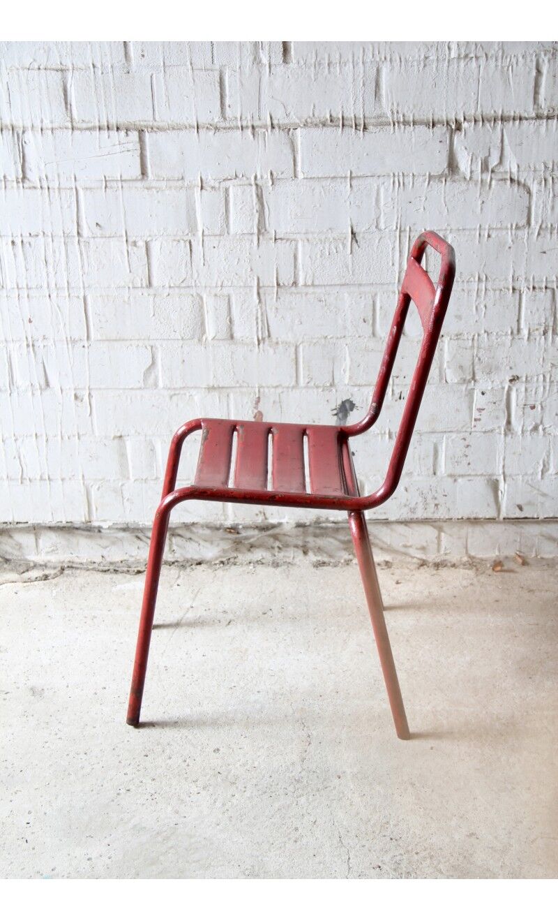 Chaise de bistro en métal