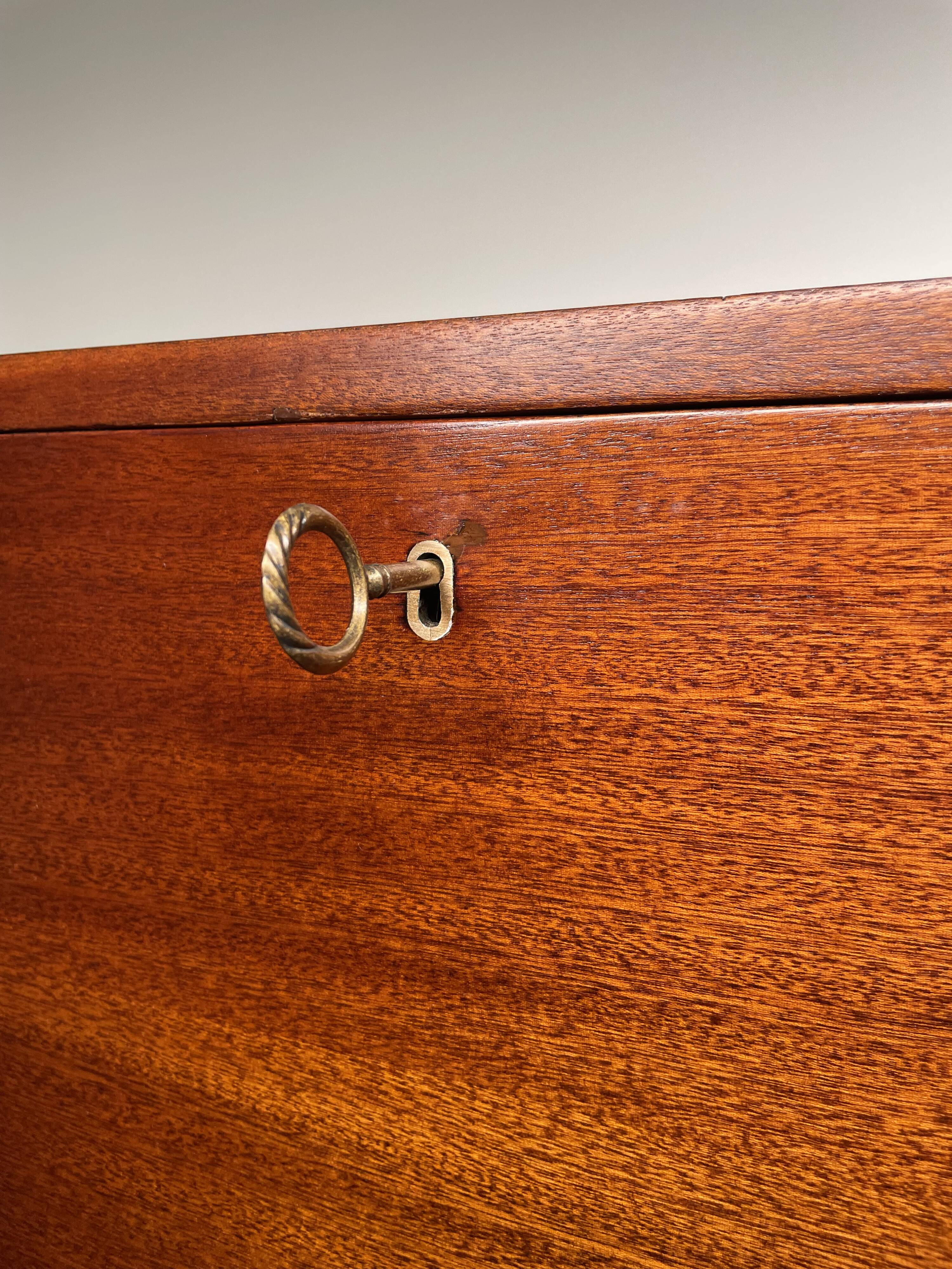 Vintage 1950s bar cabinet / Eastern European modernist sideboard