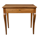 Petite table console en noyer, époque Restauration – début XIXe
