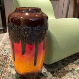 Vase fat lava West Germany