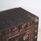 Antique chest painted in pine wood – China, around 1900