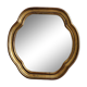 Miroir quadrilobé vintage de style gothique, 32 cm