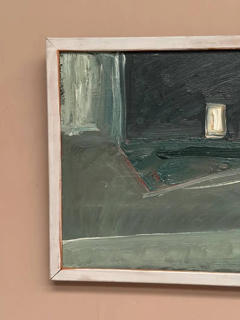 Original Swedish Oil on Hardboard – “Still Life” by Robert Svensson (1963–2016) – Signed – Vintage & Framed – 32.5 × 28.5 cm
