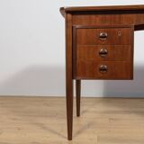 Mid-Century Freestanding Teak Desk, Denmark, 1960s