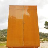 Walk-in wardrobe vintage 70s, compass, clear beech feet