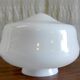 Industrial style opaline lampshade - mid-20th century