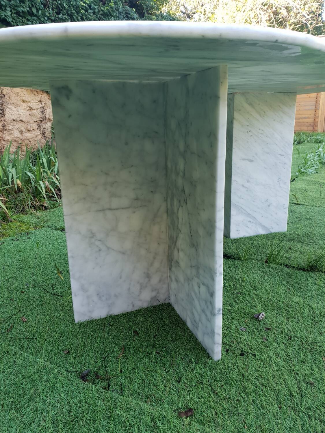 Marble dining table 1980