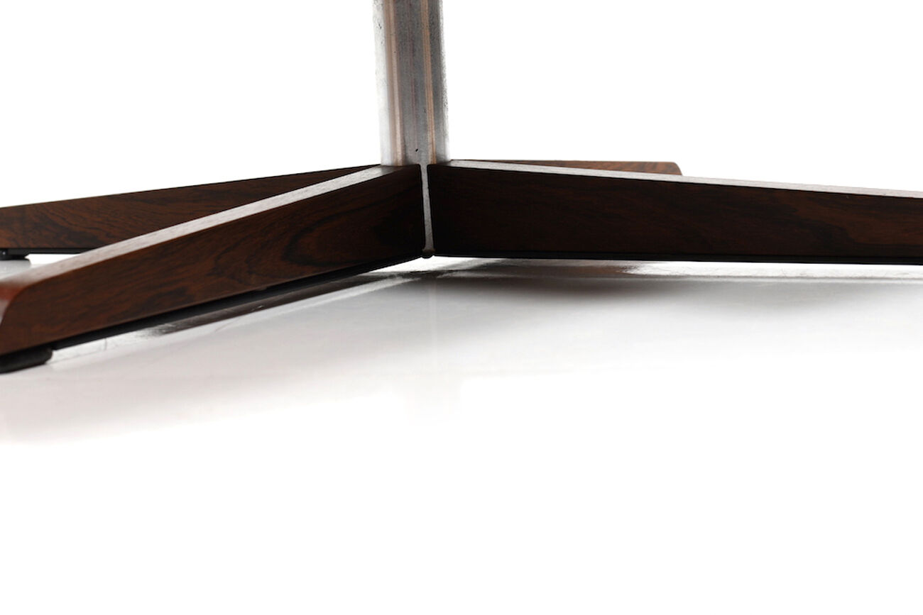 Fauteuil de salon danois pivotant du milieu du siècle