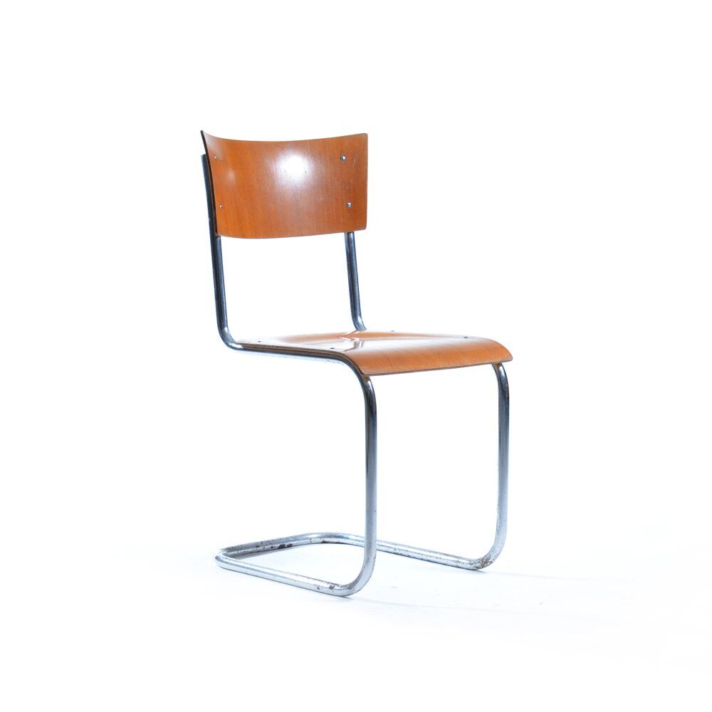 Mart Stam Design Chair, Czechoslovakia, 1960s