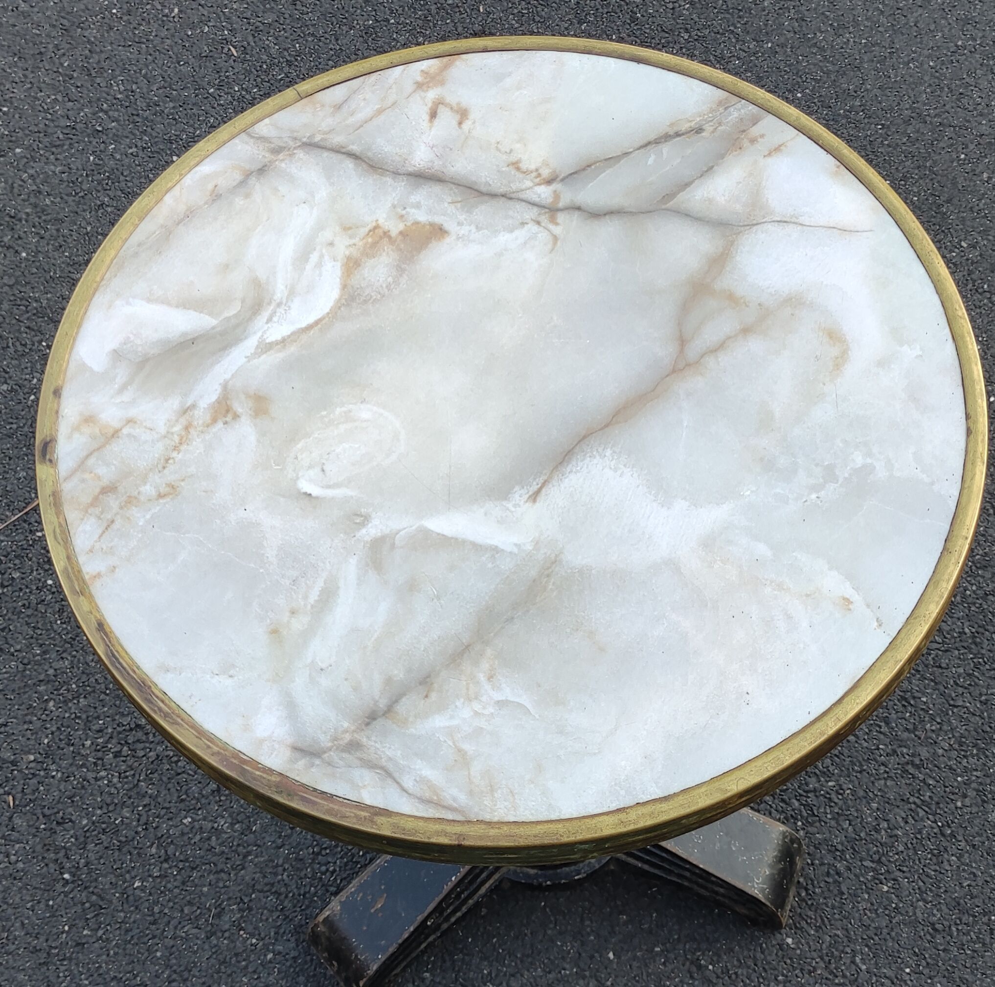 Ancient pedestal table