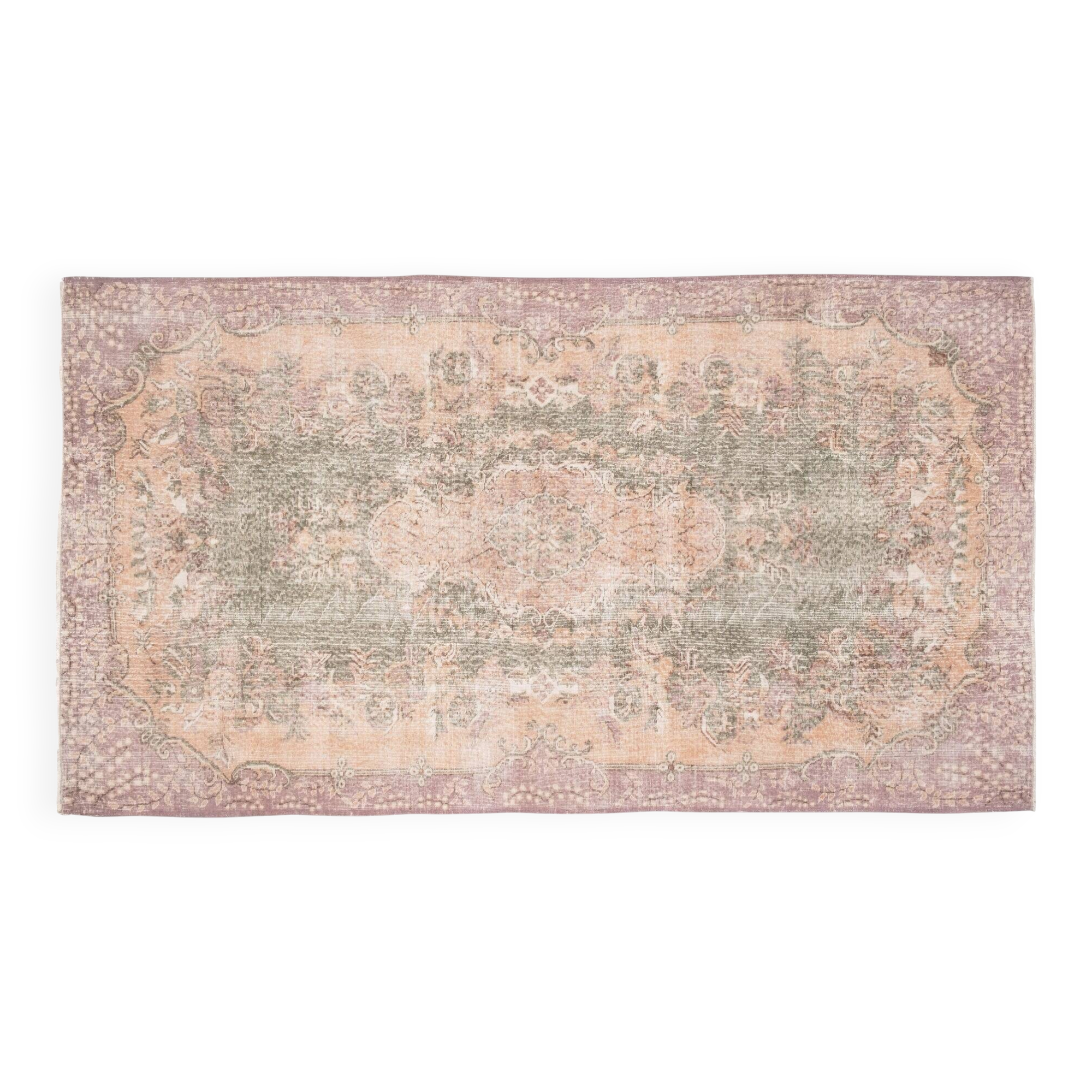 Vintage handmade Turkish rug 175x311 cm