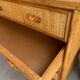 Vintage rattan chest of drawers