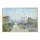 Watercolor Painting Pierre BONTEMPS (1886-1940) Seaport 1907 Brittany?