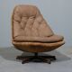 Mid-Century Danish Swivel Easy Chair from Madsen & Schubel, 1960s