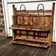 Bamboo wall shelf