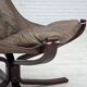 1970s, Norwegian design by Sigurd Ressel, armchair model "Falcon".