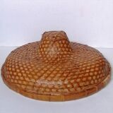 Asian rattan hat braided