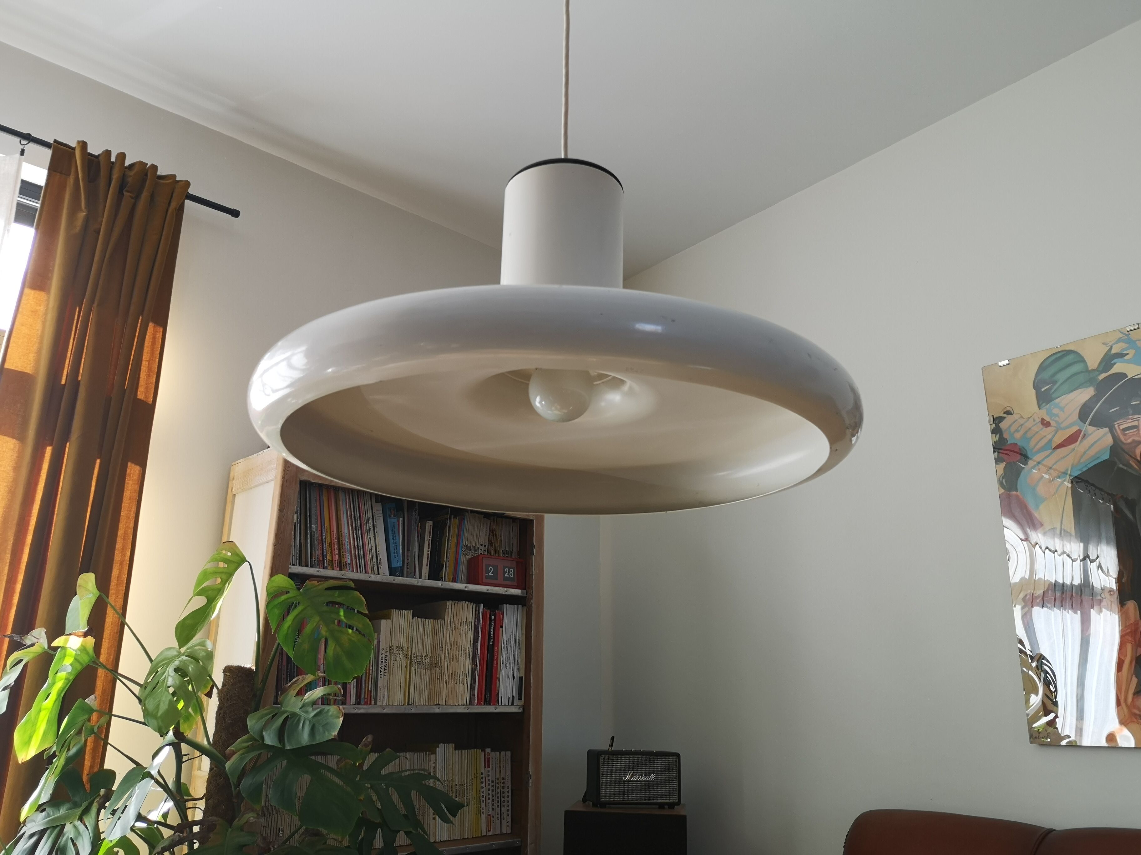 White Lita hanging 60 cm