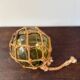 Vintage Bohemian Green Ball Antique Fishing Float