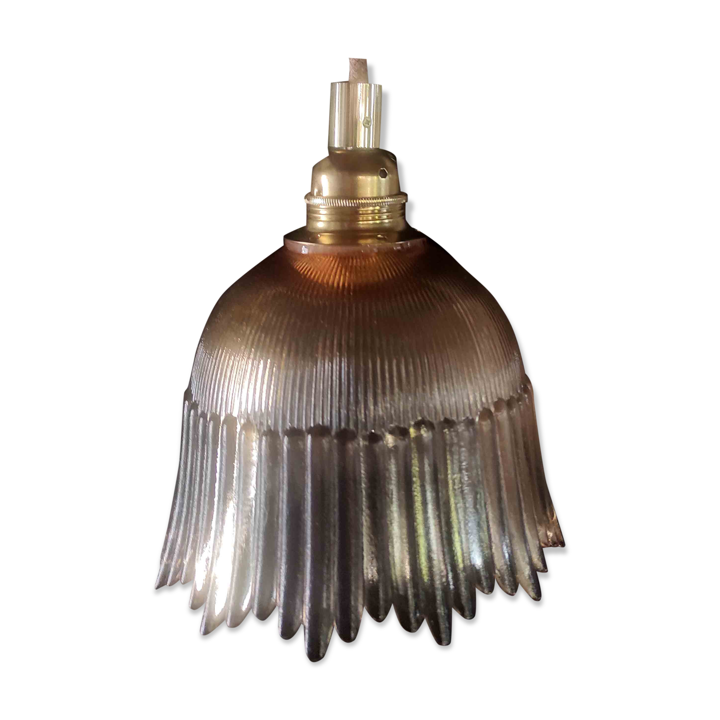 Gold glass suspension