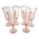 Champagne flutes rosaline swirl arcoroc luminarc
