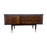 Enfilade style scandinave 1960 vintage teck pieds fuseaux LEGRAND DESIGN
