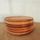 Set of 6 dessert plates in Montgolfier France vintage manufacture