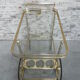 Hollywood Regency serving trolley Mascagni