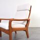 Mid-Century Danish Teak Lounge Chairs by Juul Kristensen, 1960s, Set of 2