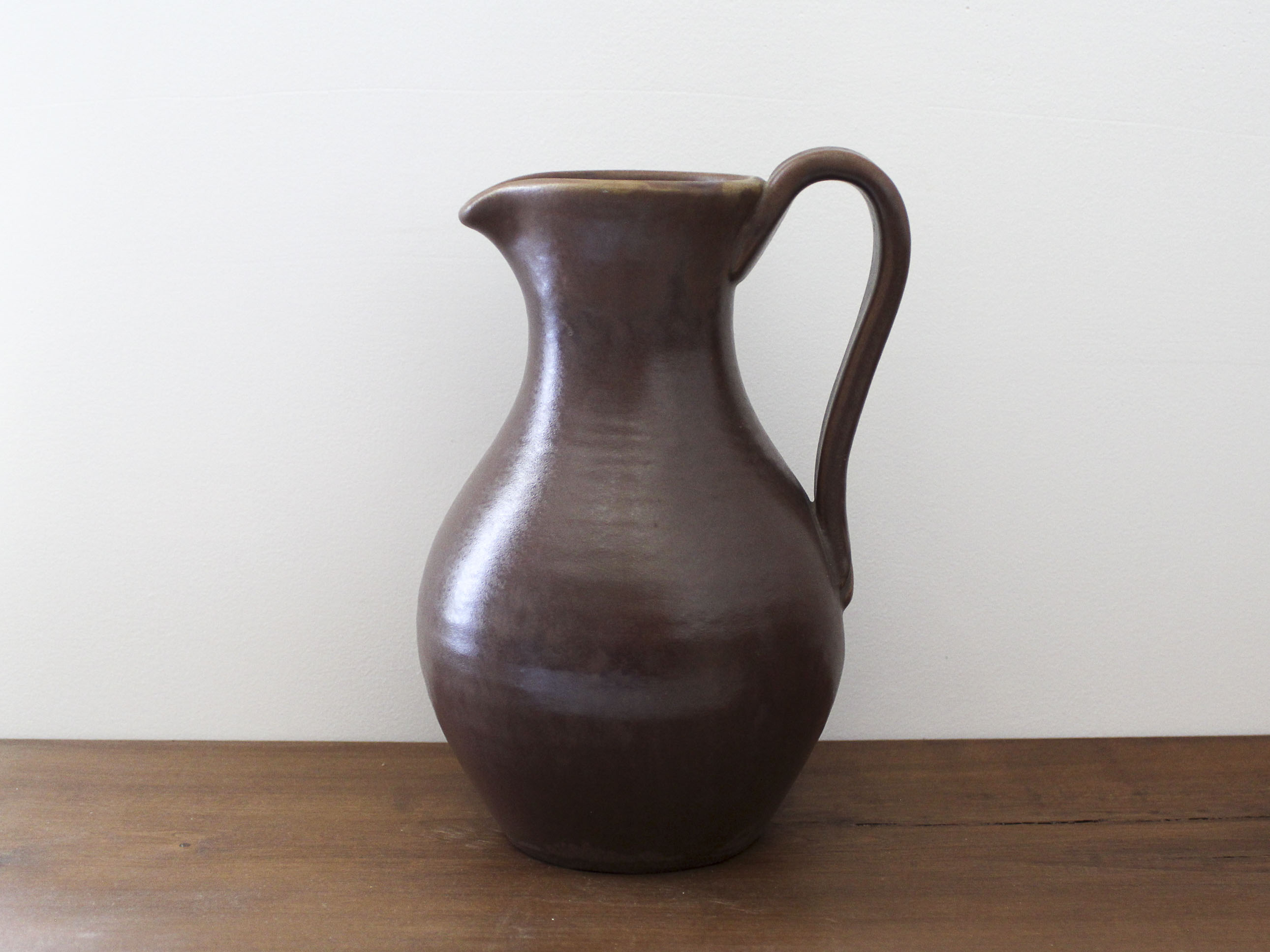 Pitcher in glazed stoneware Ph. Aubert