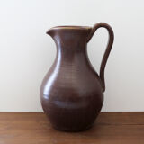 Pitcher in glazed stoneware Ph. Aubert