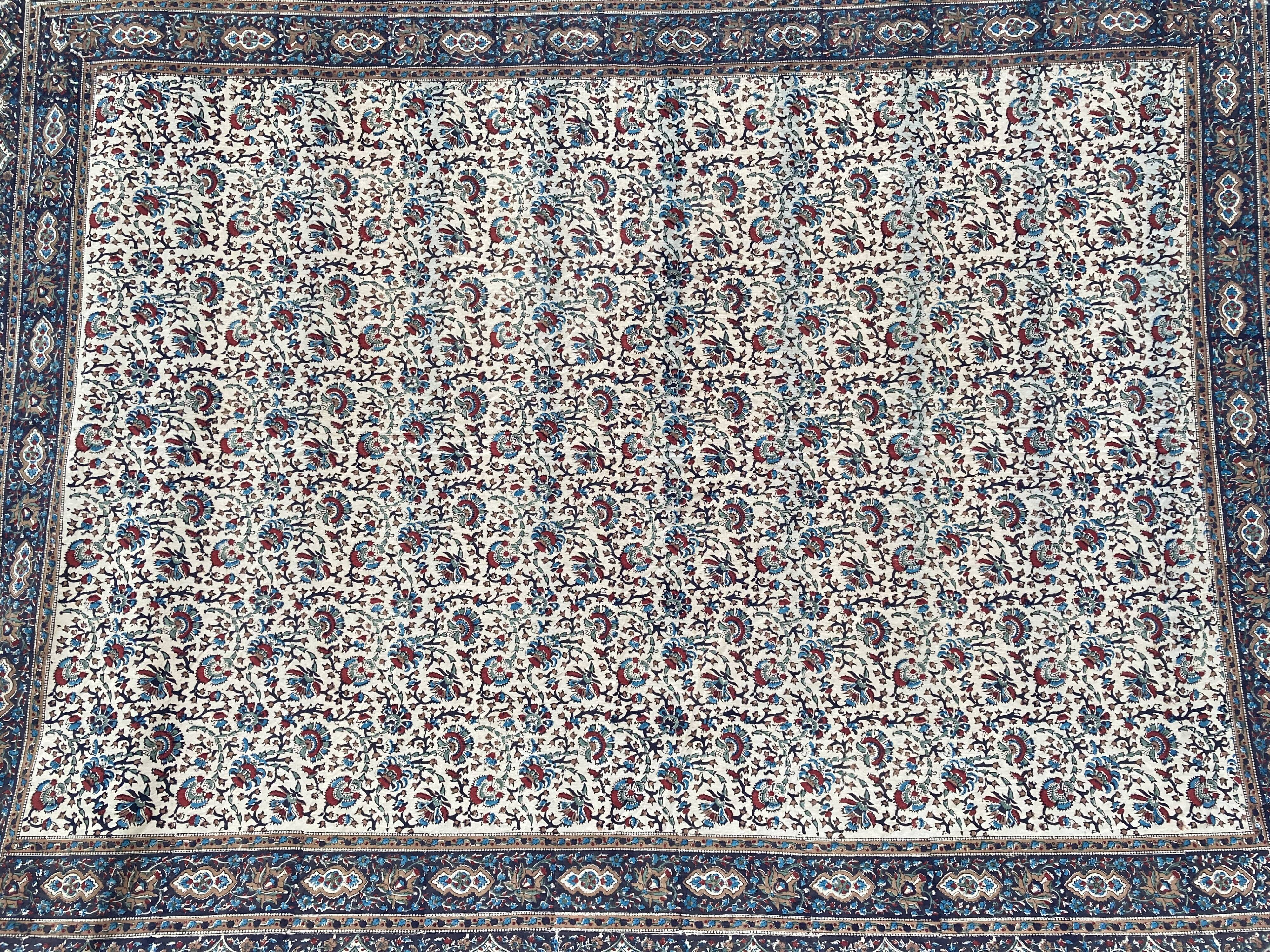 Embroidery kalamkari fabric
