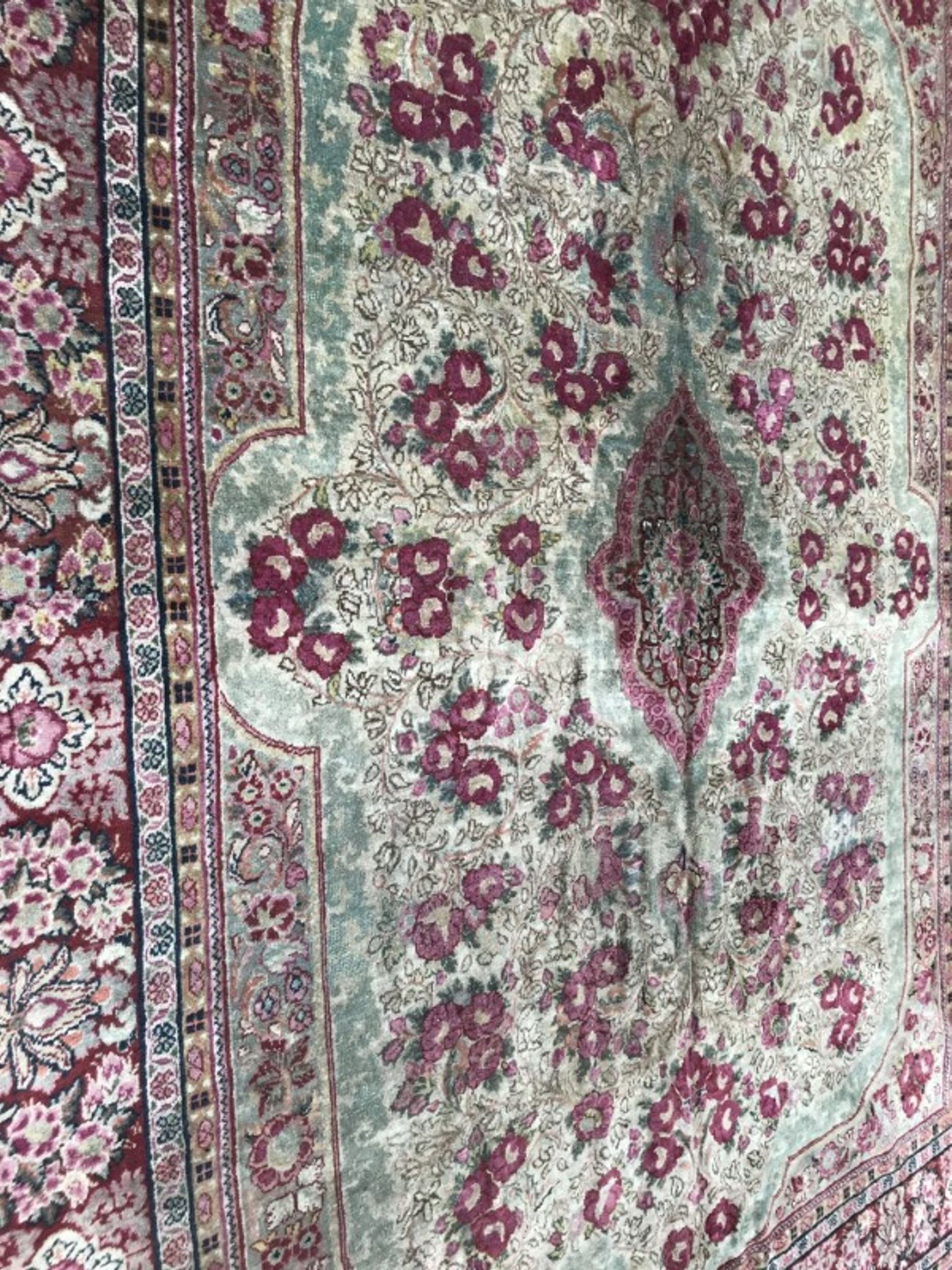 Old Persian rug Mahal handmade 320x420cm
