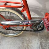 Foldable vintage metal children's bike