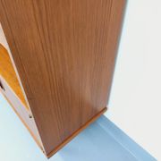 Meuble bibliothèque secrétaire de rangement vintage style scandinave
