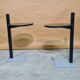 Set of 2 modernist side tables or night stands, 1970s