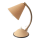 Vintage beige table lamp with gooseneck, Germany 1950s