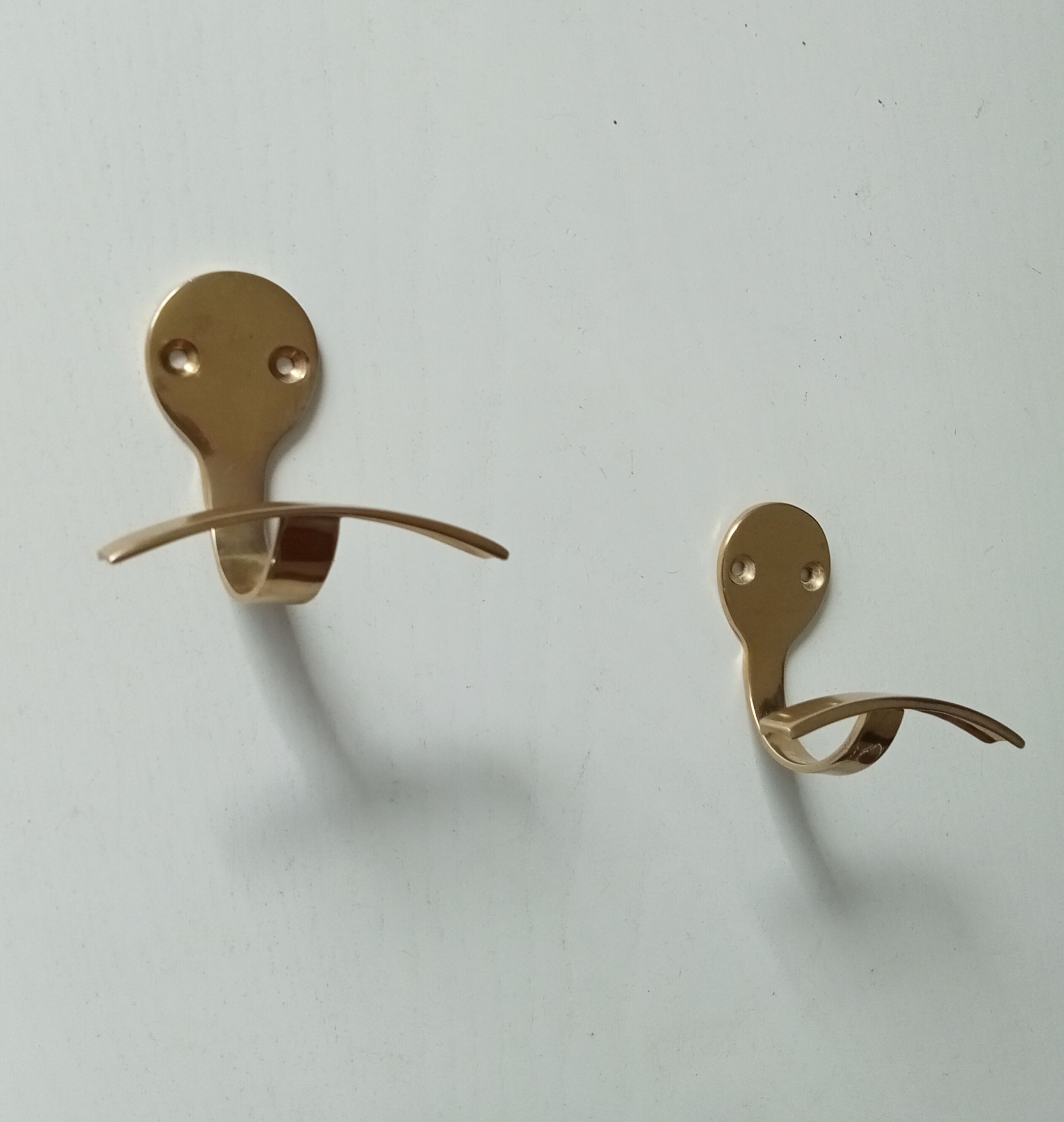 Pair of hooks vintage coat rack