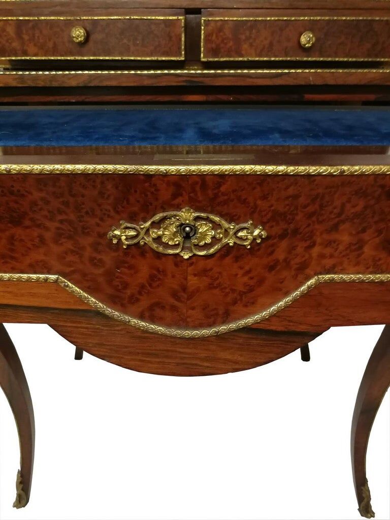 Small cabinet of secretary of Lady Napoleon III French of the 19th century