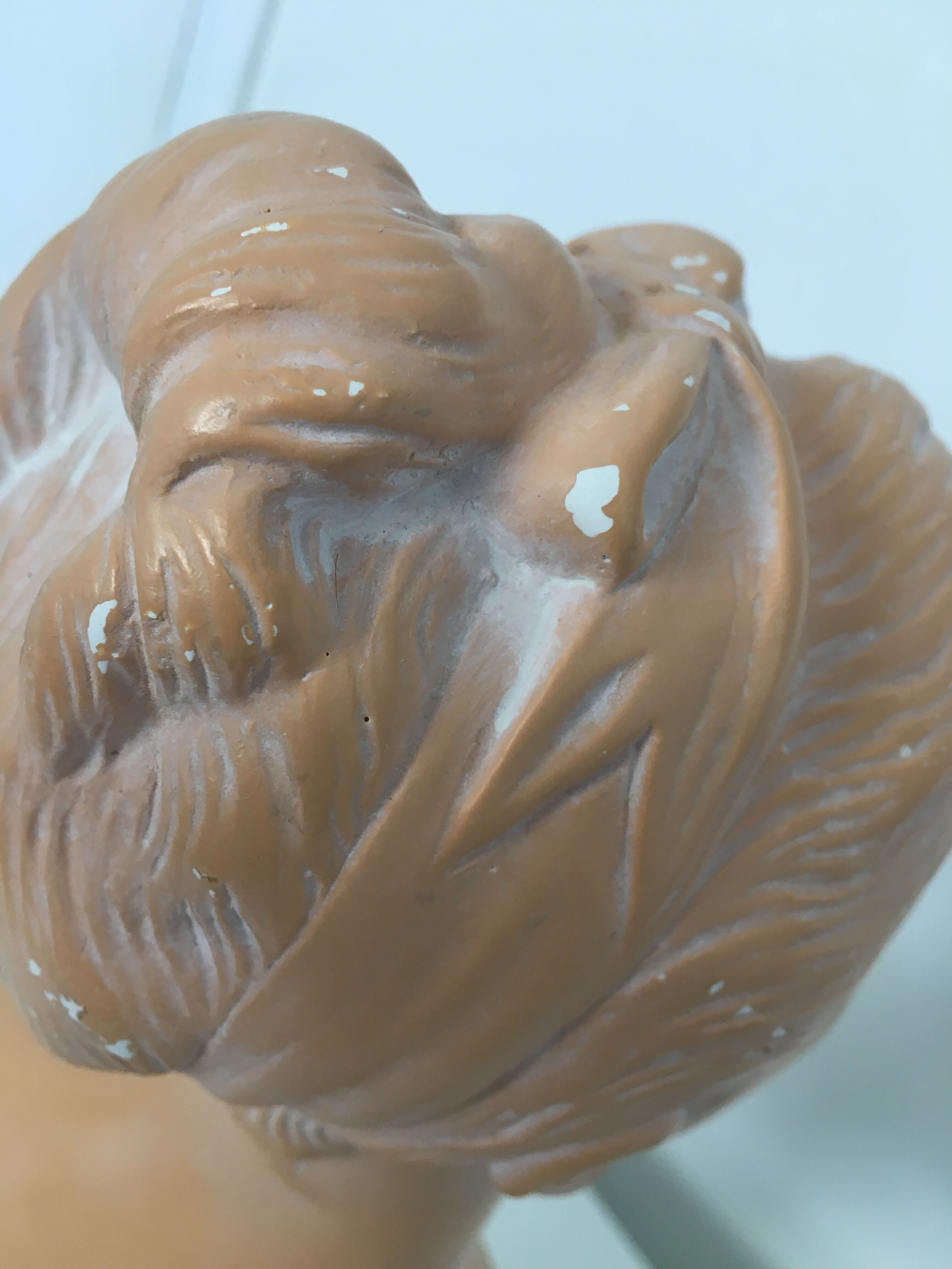 Bust plaster Louise Brongniart after Houdon