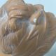 Bust plaster Louise Brongniart after Houdon