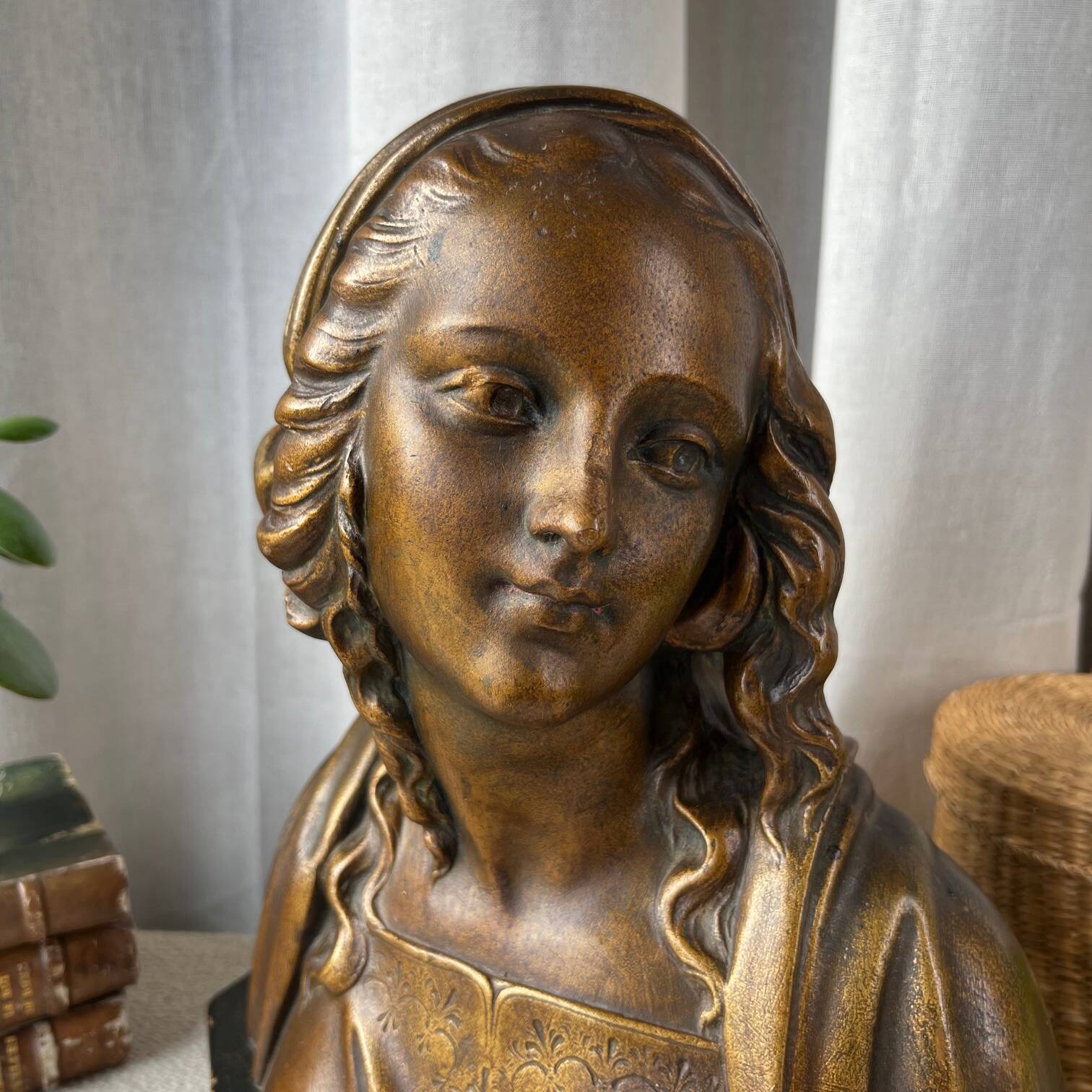 Ancient bust of a woman “INNOCENCE” by Cipriani