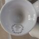 6 mazagrans/ mugs in white porcelain