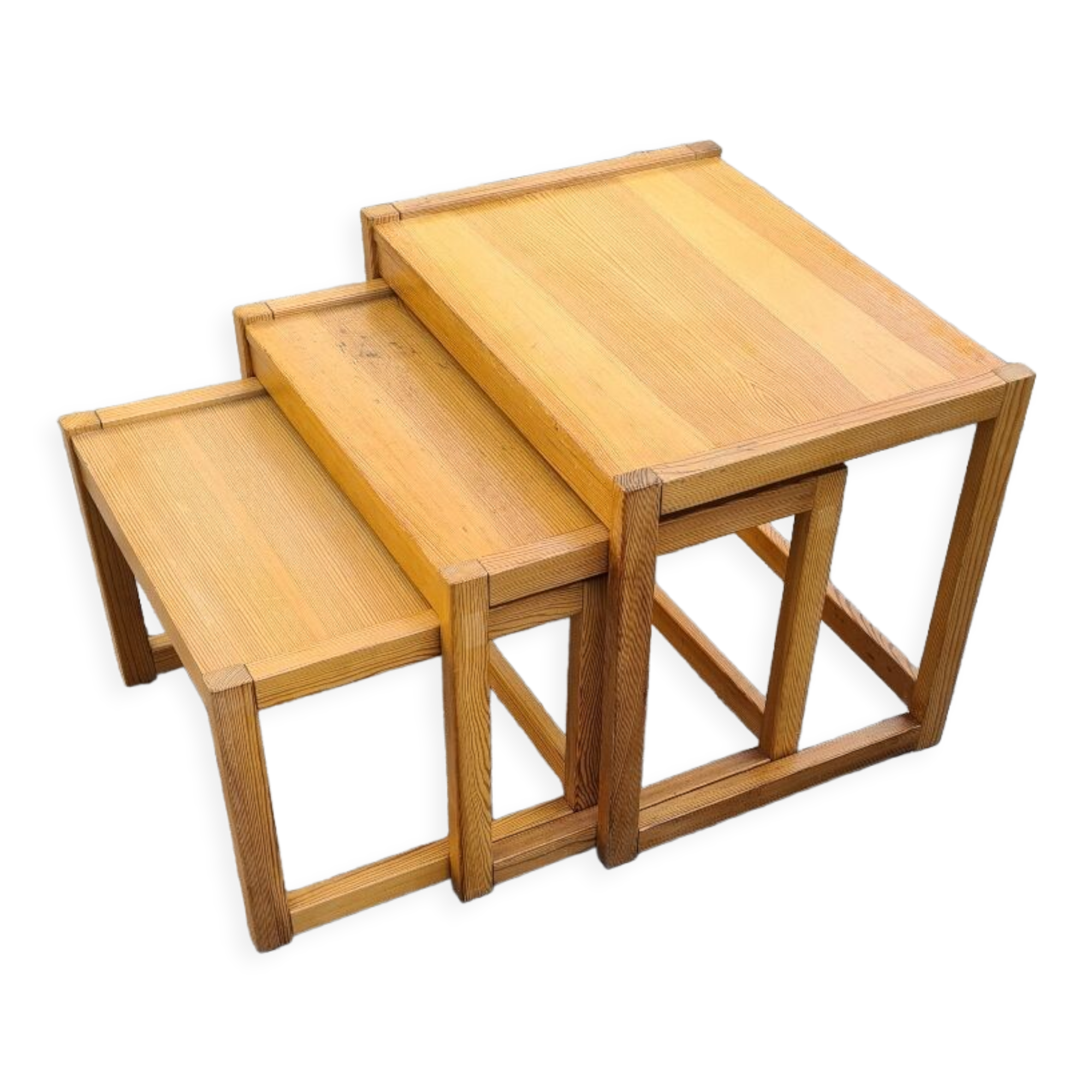 Scandinavian nesting coffee tables