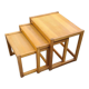 Scandinavian nesting coffee tables