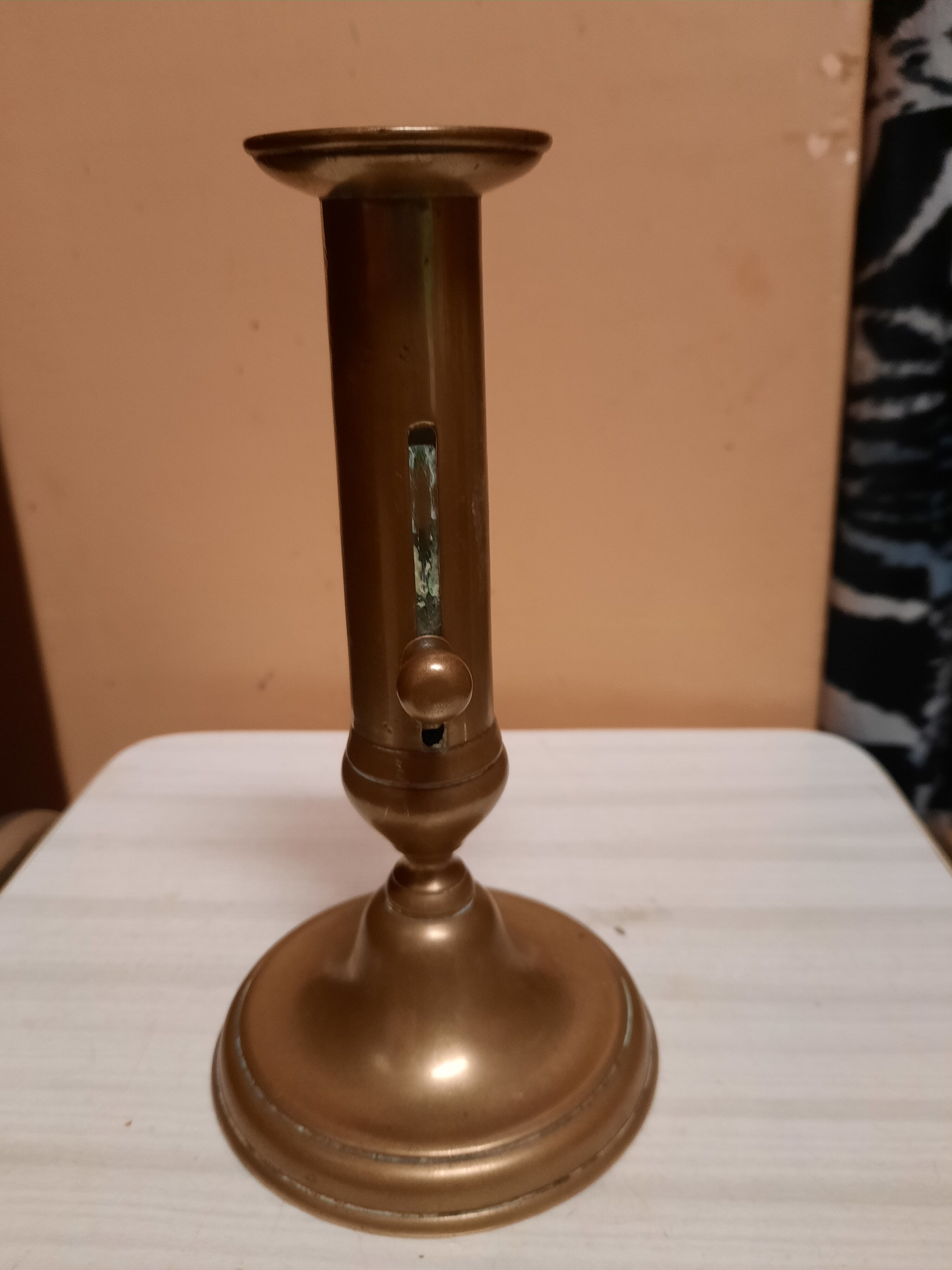 Brass candle holder
