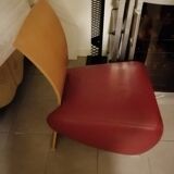Fauteuil Bobo postmoderne en cuir par Dietmar Sharping