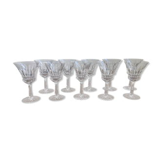 10 Villeroy and Boch crystal wine glasses