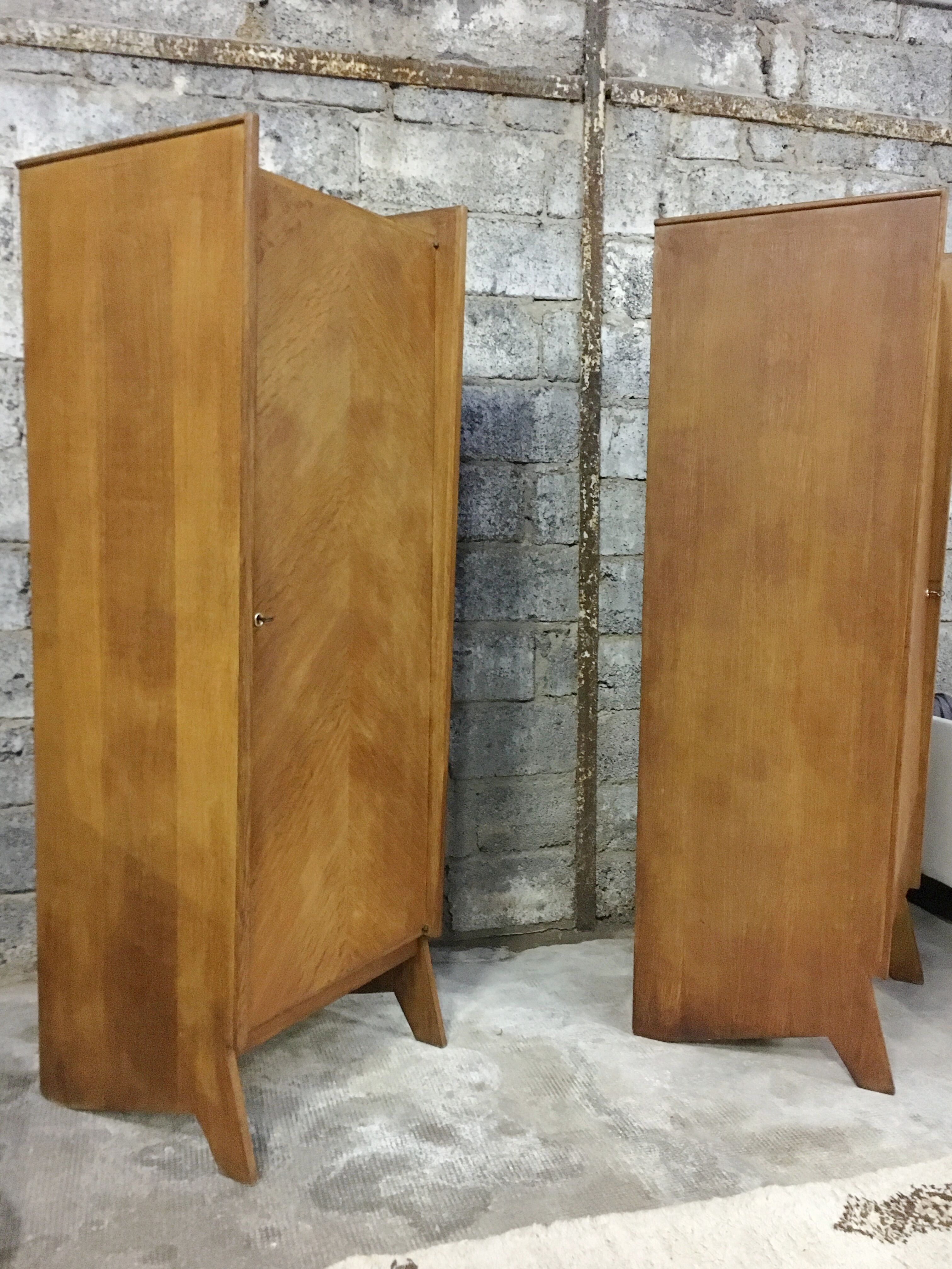 Pair of university wardrobes