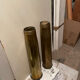 Standing ashtray and vase - brass shell